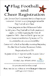 Flag Football and Cheer